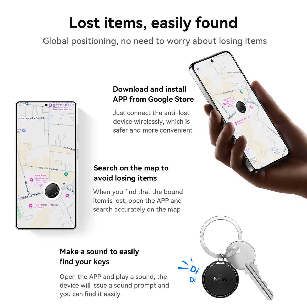 HOCO E96A Bluetooth GPS Tracke - огляд і ціна Home Security In My Area
