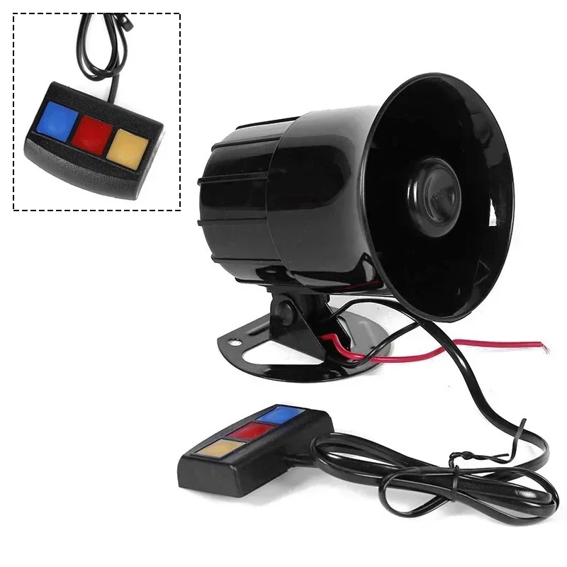 12V 3 Tone Sound Loud Car Horn - огляд і ціна Home Security Police