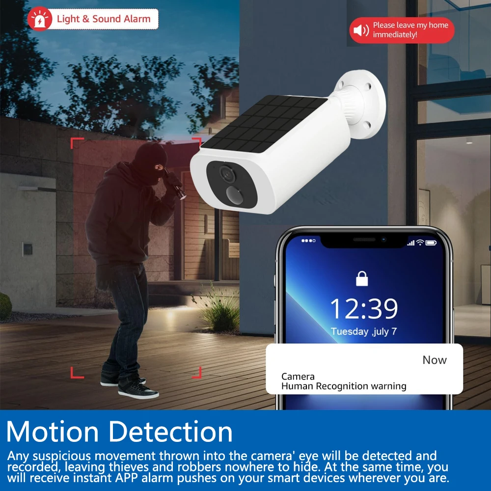 Tuya 5MP Solar Security Camera - огляд і ціна Home Security Wireless Cameras