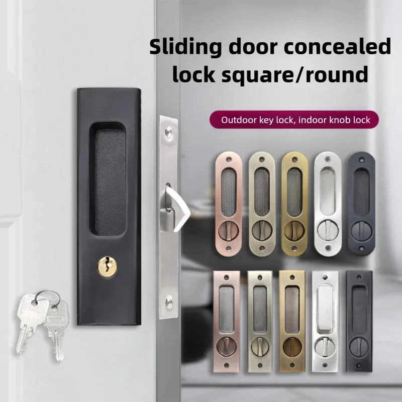 Heavy-Duty Black Sliding Door  - огляд і ціна Home Security Locks
