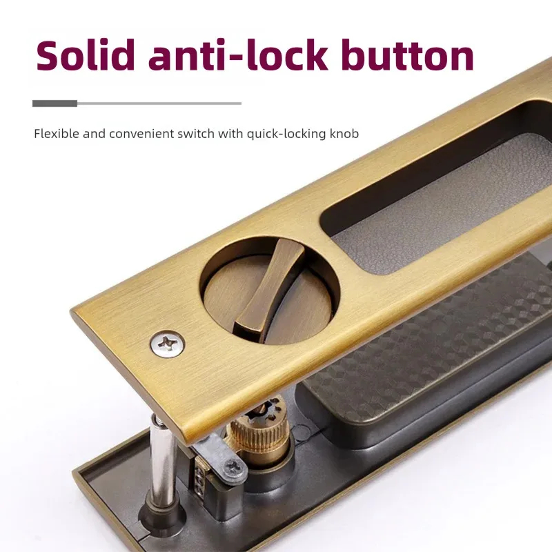 Heavy-Duty Black Sliding Door  - огляд і ціна Home Security Locks