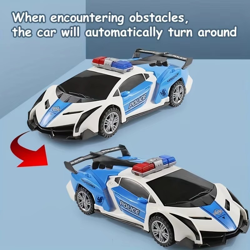 360° Rotating Police Car Toy w - огляд і ціна Home Security Police
