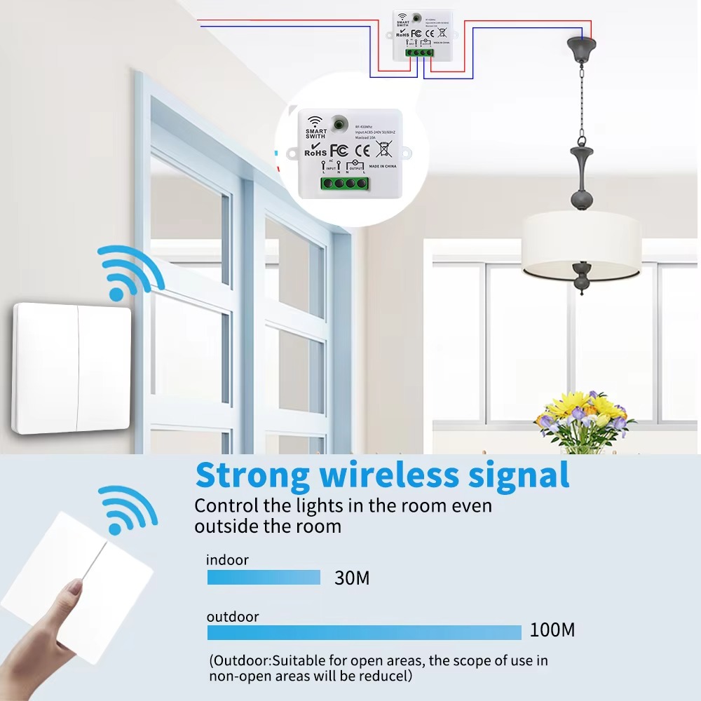 RF433 Self-Powered Wireless Li - огляд і ціна Home Security Battery