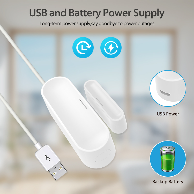 Tuya Smart Door Window Sensor  - огляд і ціна Home Security Battery