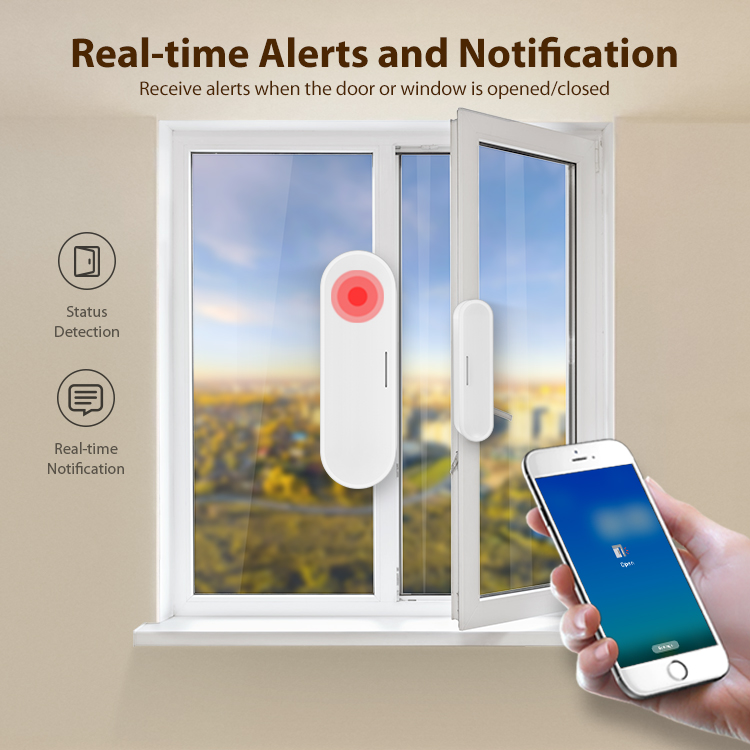 Tuya Smart Door Window Sensor  - огляд і ціна Home Security Battery