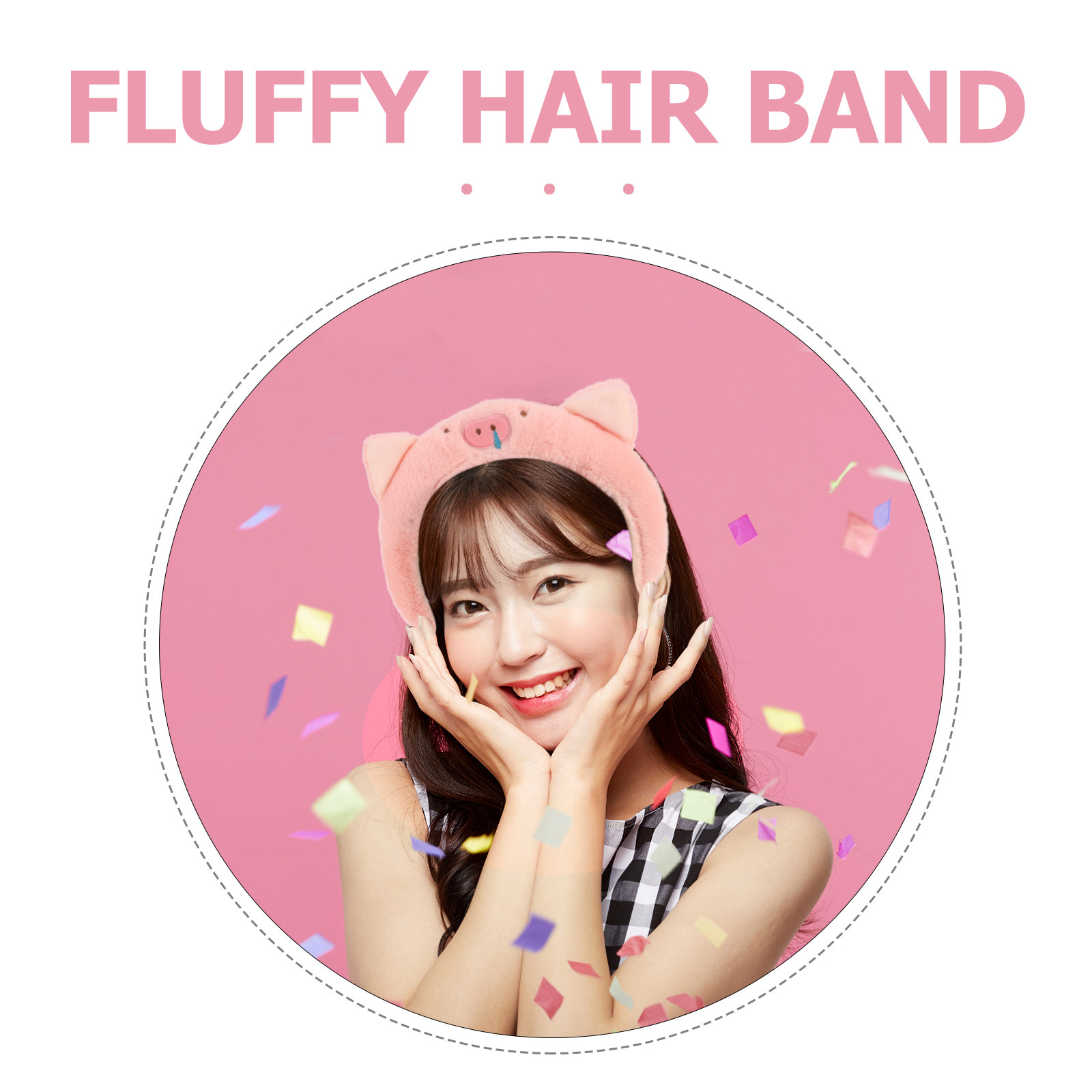 Pink Pig Ears Headband Women G - огляд і ціна Home Security Units