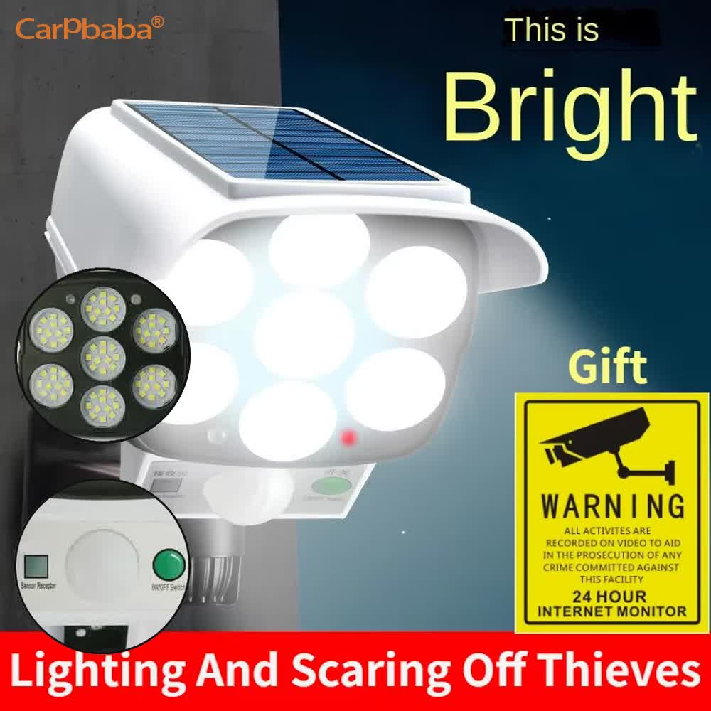 Outdoor Solar Light Motion Sen - огляд і ціна Home Security Wireless Cameras